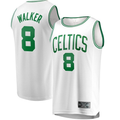Kemba Walker Boston Celtics White Fast Break Athletic Sports Shirt – Association Edition