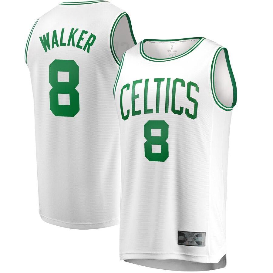 Kemba Walker Boston Celtics White Fast Break Athletic Sports Shirt – Association Edition