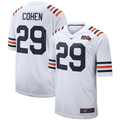 Men's Chicago Bears Tarik Cohen White 2019 100th Season Alternate Classic Player Game Jersey