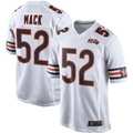 Men's Chicago Bears Khalil Mack White 100th Season Game Jersey