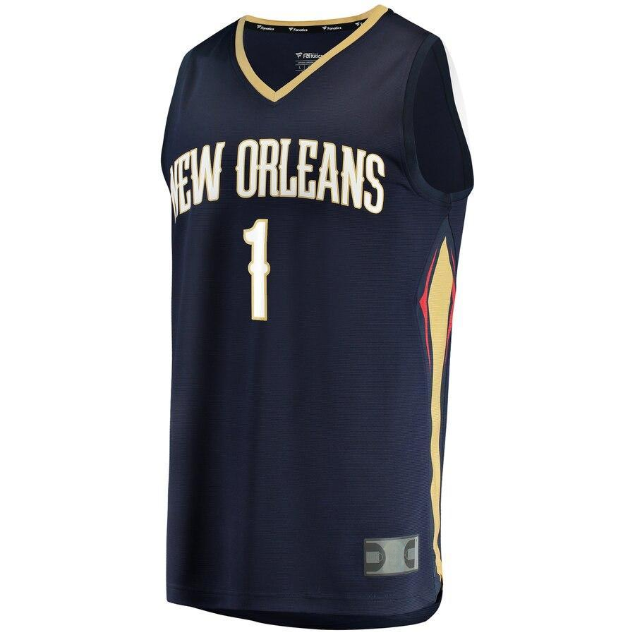 Zion Williamson New Orleans Pelicans  NBA Draft First Round Pick Fast Break Athletic Shirt - Statement Edition