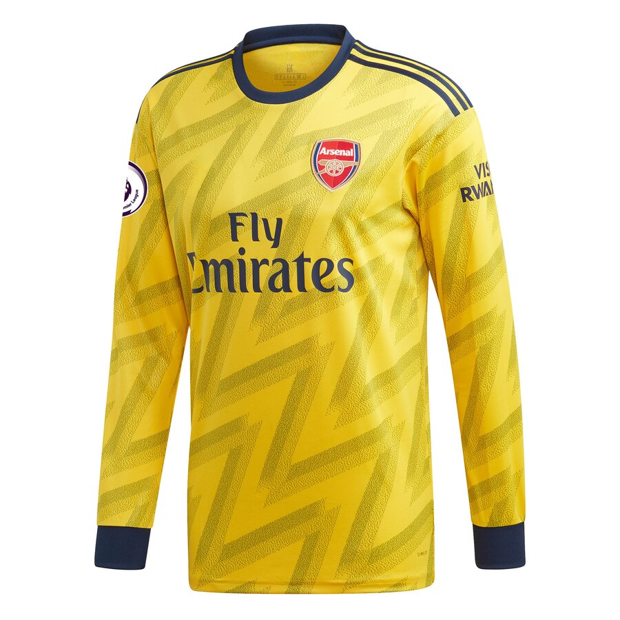 Mkhitaryan 2019/20 Away Replica Player Long Sleeve Jersey – Yellow