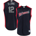 Paul DeJong 12 National League Navy/Red  MLB All-Star Game Workout Player Jersey