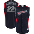 Sandy Alcantara 22 National League Navy/Red  MLB All-Star Game Workout Player Jersey