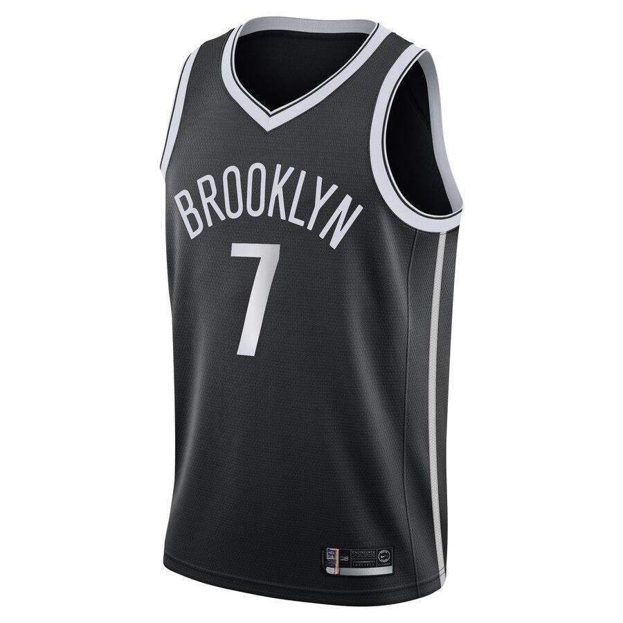 Kevin Durant Brooklyn Nets Black Classic Swingman Jersey – Icon Edition