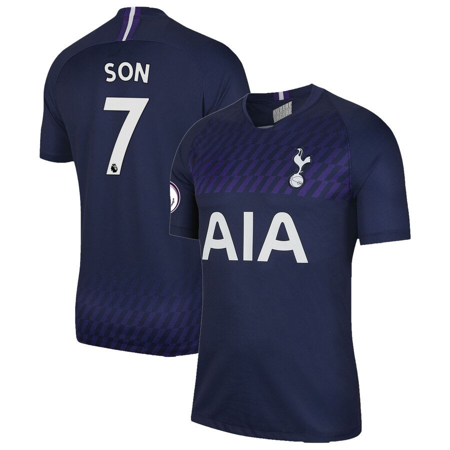 Son Heung-min 2019/20 Away Replica Breathe Stadium Player Jersey – Blue
