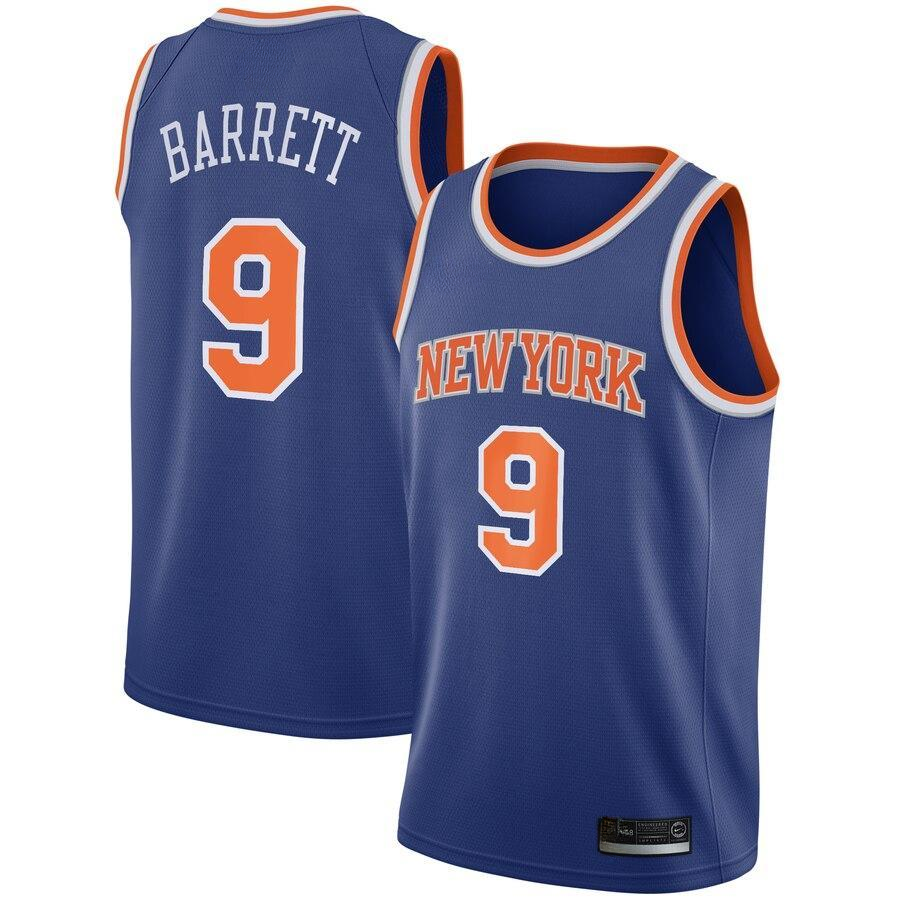 R.J. Barrett New York Knicks Royal   Draft First Round Pick Swingman Jersey - Icon Edition
