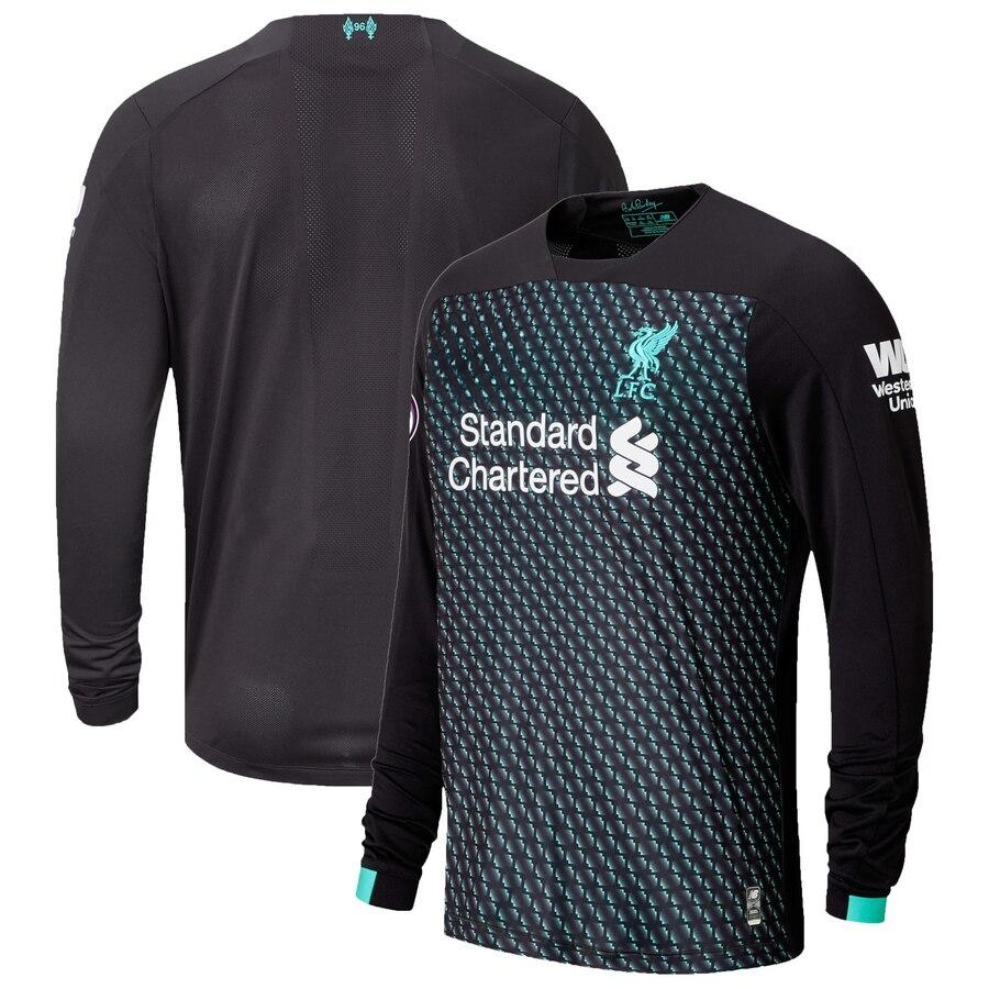 2019/20 Third Replica Long Sleeve Jersey - Black