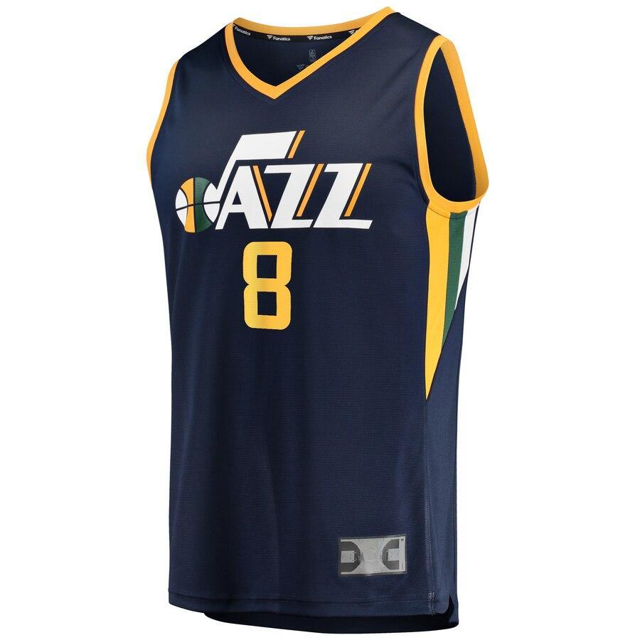 Mike Conley Utah Jazz Navy Fast Break Athletic Shirt – Icon Edition