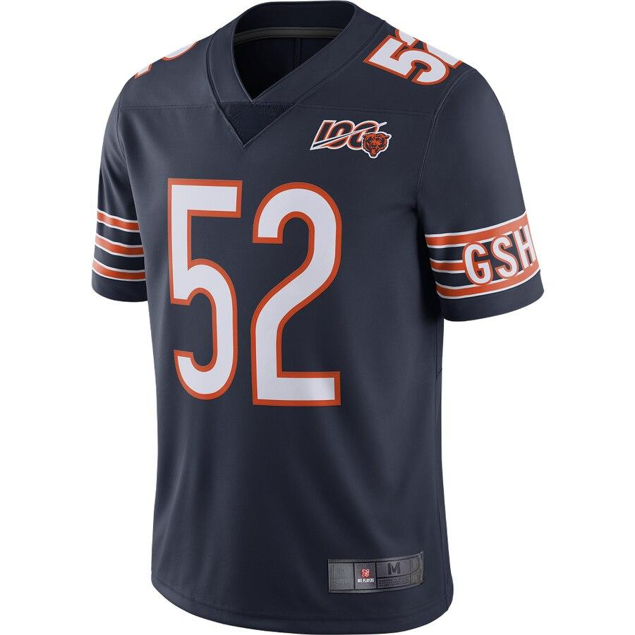 Men's Chicago Bears Khalil Mack NFL 100th Season Limited Jersey