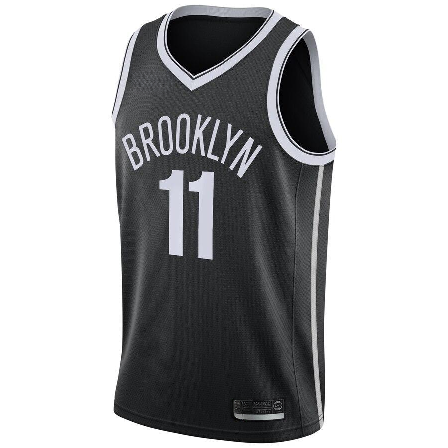 KI Basketball Shoe Irving Brooklyn Nets Black Classic Swingman Jersey – Icon Edition