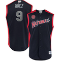Men's National League Javier Báez  Navy   All-Star Game Workout Player Jersey