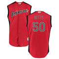 #50 Betts Men's American League    All-Star Game Workout Custom Jersey