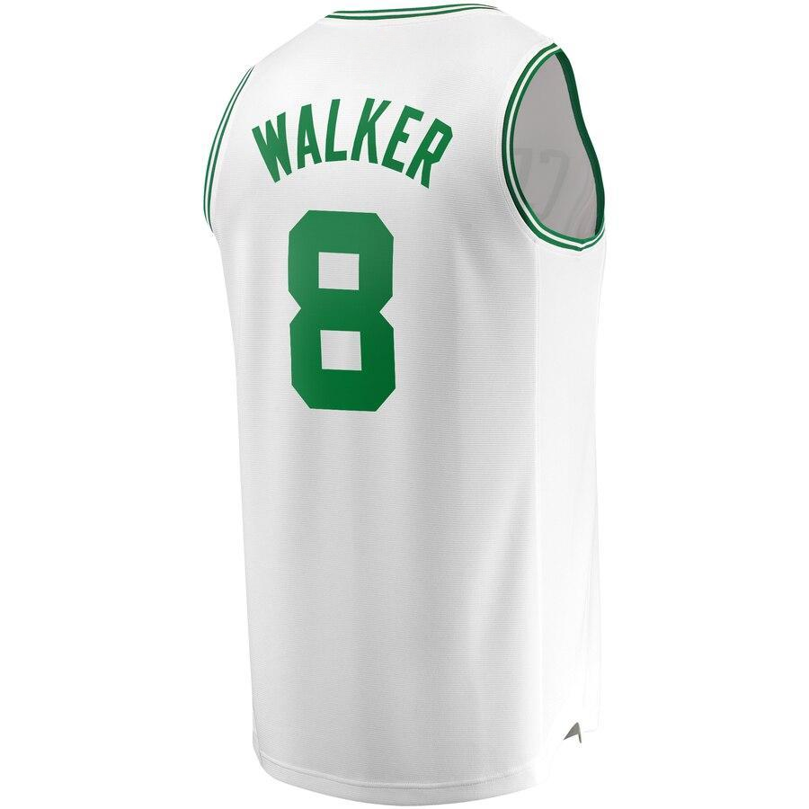 Kemba Walker Boston Celtics White Fast Break Athletic Sports Shirt – Association Edition