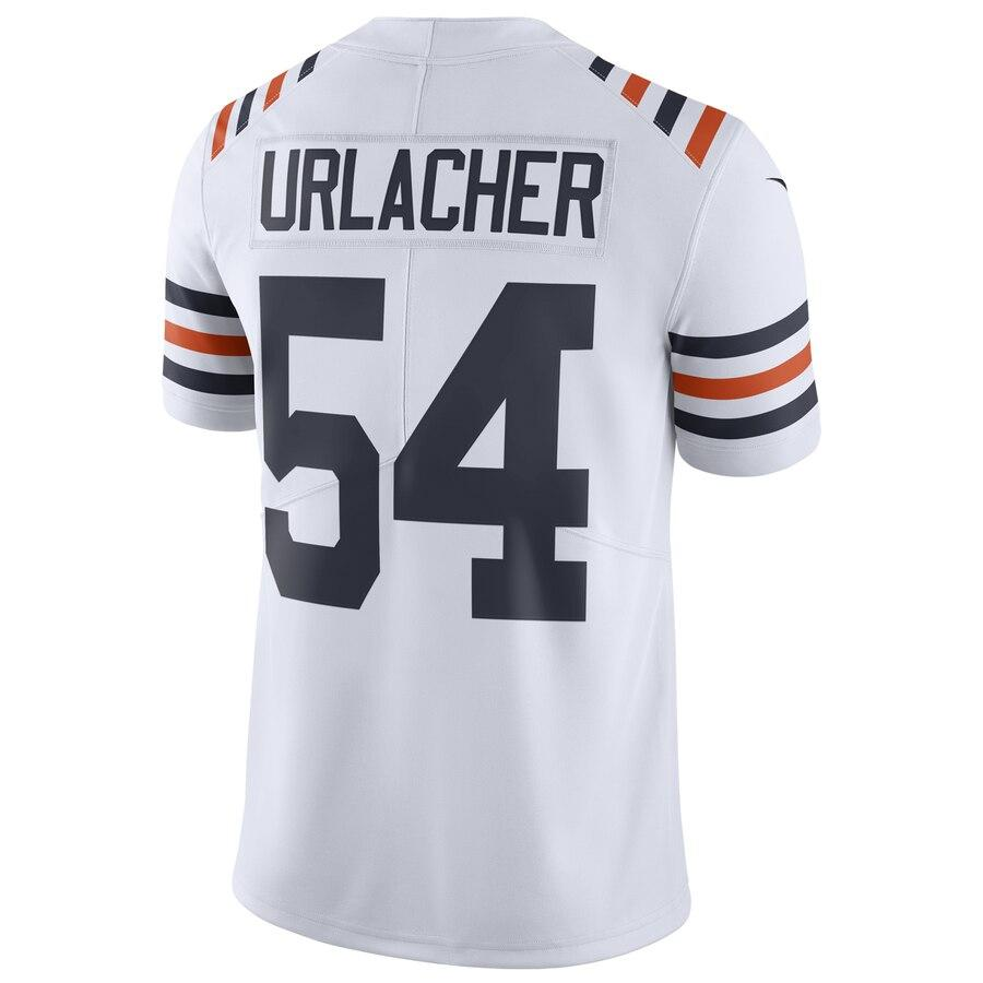 Men's Chicago Bears Brian Urlacher White 2019 100th Season Alternate Classic Retired Player Limited Jersey