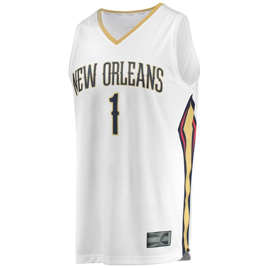 Zion Williamson New Orleans Pelicans  NBA Draft First Round Pick Fast Break Athletic Shirt - Statement Edition