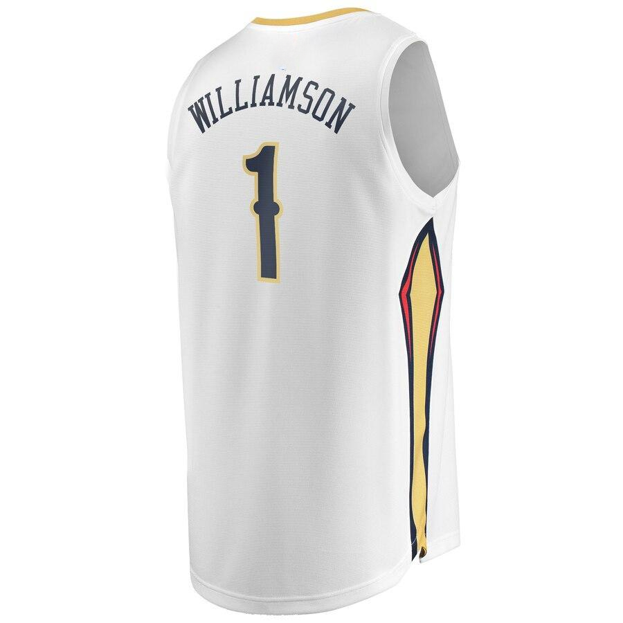 Zion Williamson New Orleans Pelicans   Draft First Round Pick Fast Break Athletic Shirt - Statement Edition
