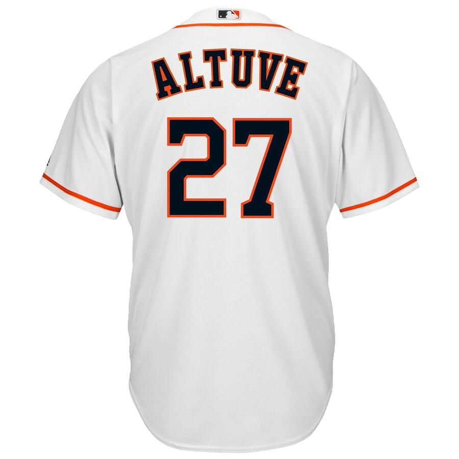 Jose Altuve 27 Houston Astros Official Cool Base Player Jersey