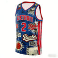 Basketball Jersey - Suitable for Training, Leisure and Breathable Wear. Also Suitable for Family Outfits V3