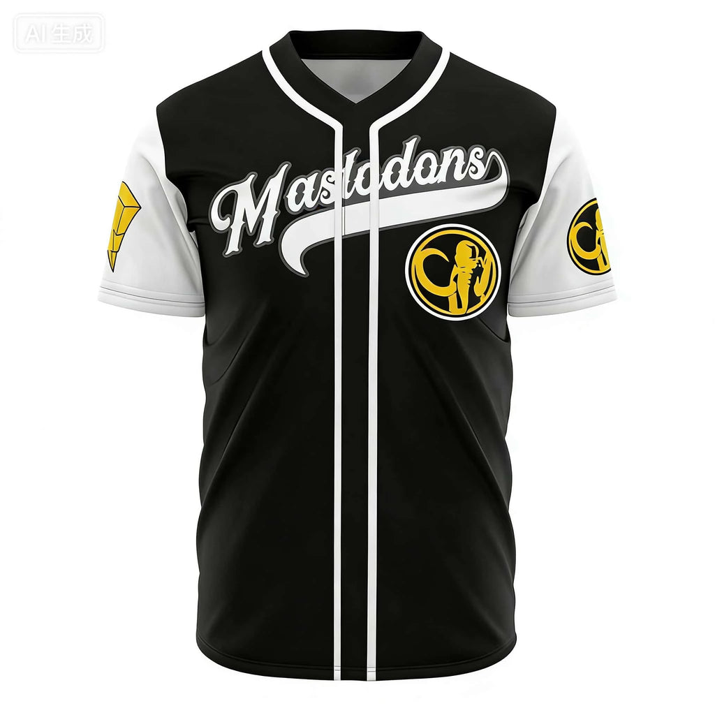 Summer New Dinosaur Team Baseball Style Seven Color Team Theme Family Matching Children's Quick Drying Loose Fitness T-shirt Black