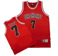 Anime Shohoku School Basketball Team Jersey 7 Cosplay Costume Mayagi Jersey Sports Wear Uniform