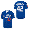 SEASONMARK 2026 Men's Royal Blue Legend 3D Printed Vintage Baseball Jersey 42 Vintage Style Streetwear