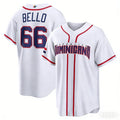 2026 3d Printing Baseball Jersey Mens National Team Sports Shirt Tops White Bello