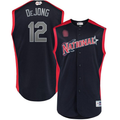 Paul DeJong 12 National League Navy/Red   All-Star Game Workout Player Jersey
