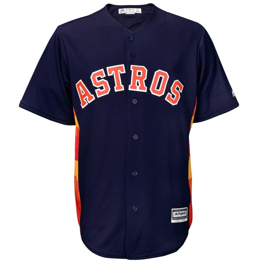 Alex Bregman 2 Houston Astros Home Official Cool Base Player Athletic Shirt