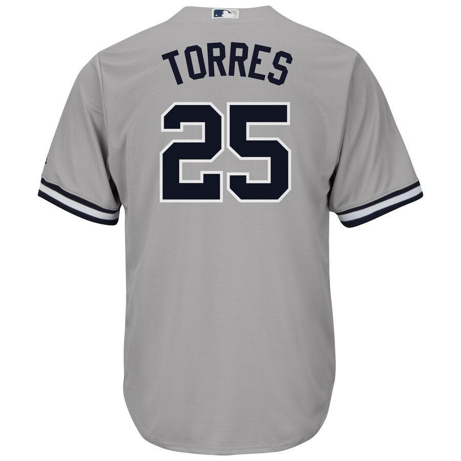 Men's New York City Gleyber Torres  Official Cool Base Jersey