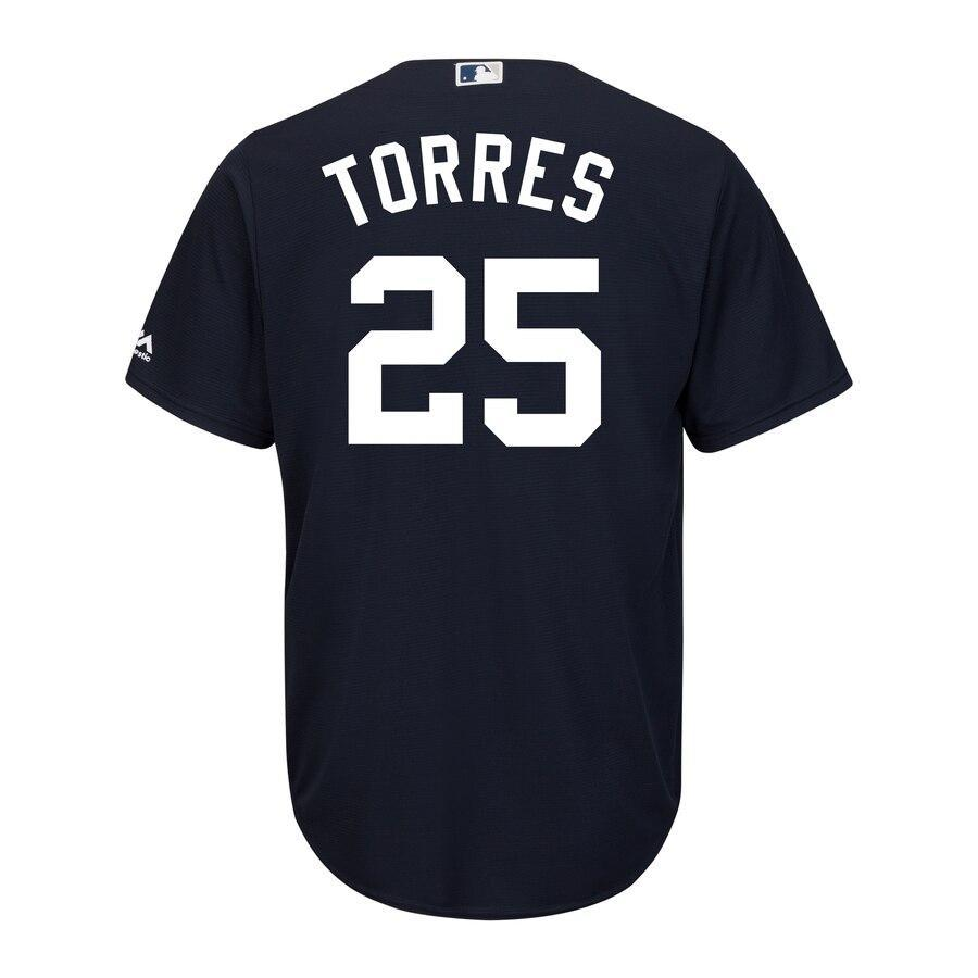 Men's New York City Gleyber Torres  Official Cool Base Jersey