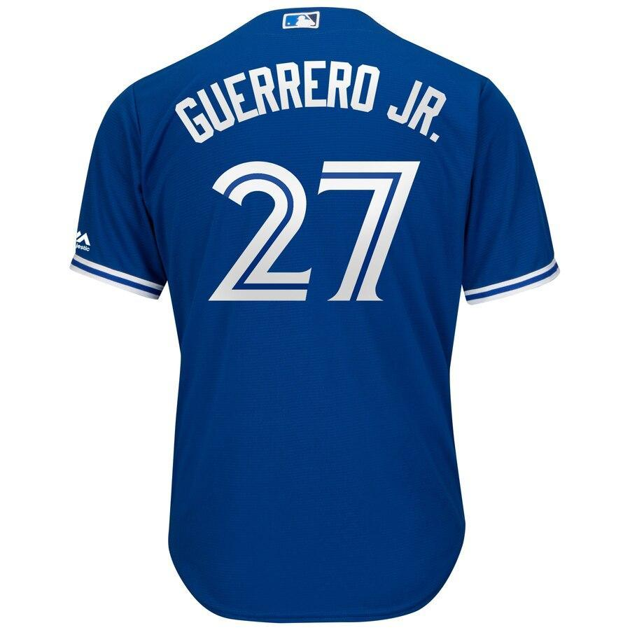 Vladimir Guerrero Jr. 27 Toronto Blue Jays Alternate Official Cool Base Player Jersey - Royal