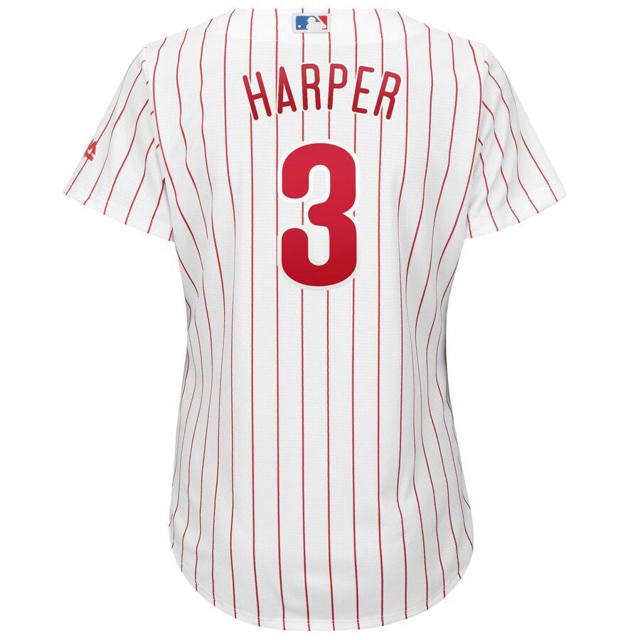 Bryce Harper Philadelphia Phillies Women's Away Official Cool Base Player Jersey