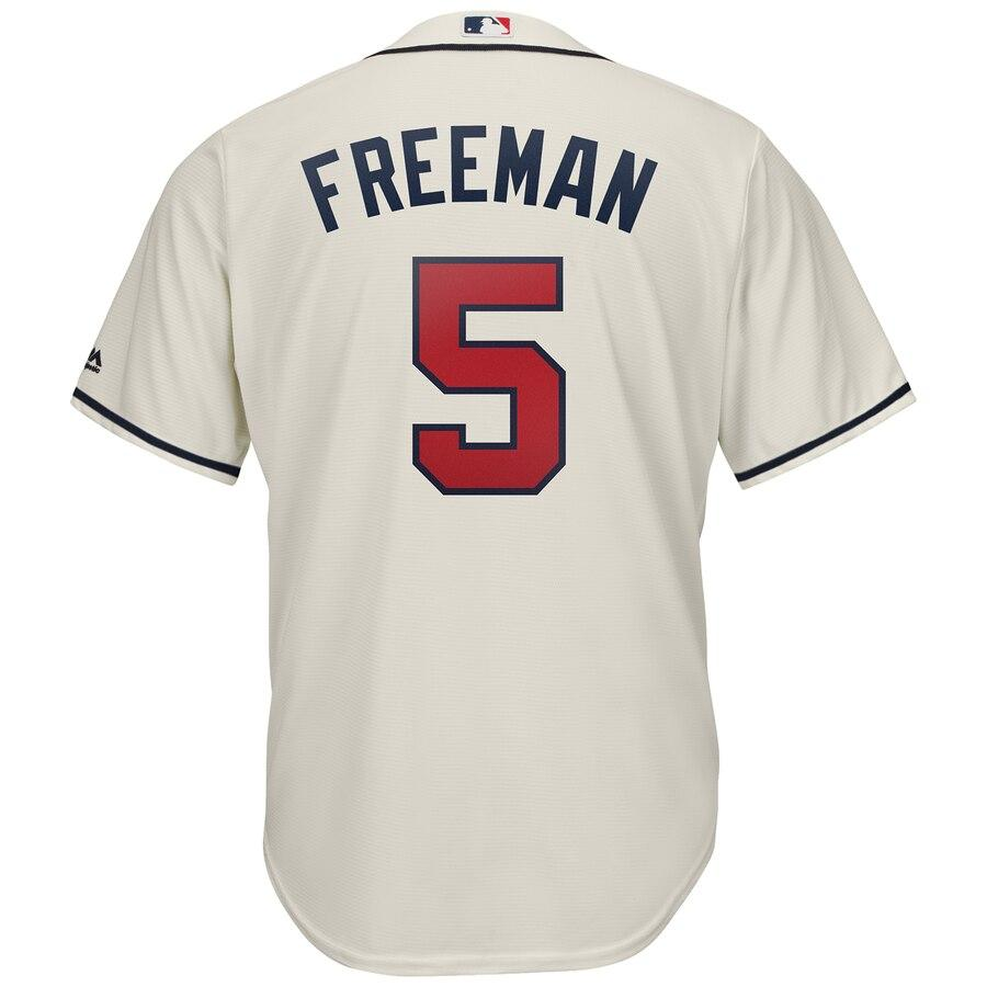 Freddie Freeman 5 Atlanta Braves Official Cool Base Player Jersey