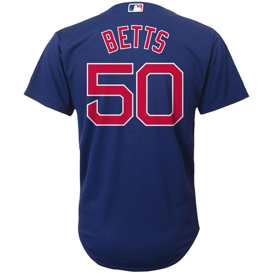 Mookie Betts Boston Red Sox Youth Navy Alternate Official Cool Base Player Jersey