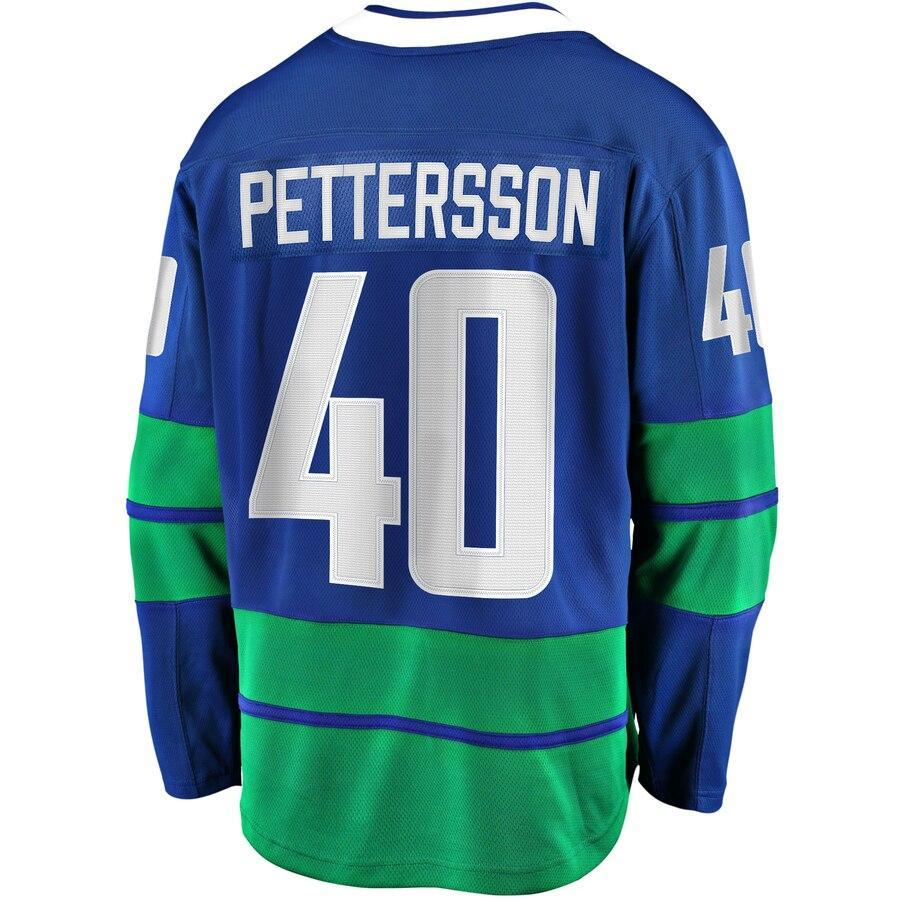 Elias Pettersson Vancouver Canucks Branded Classic Alternate Premier Breakaway Player Jersey - Royal