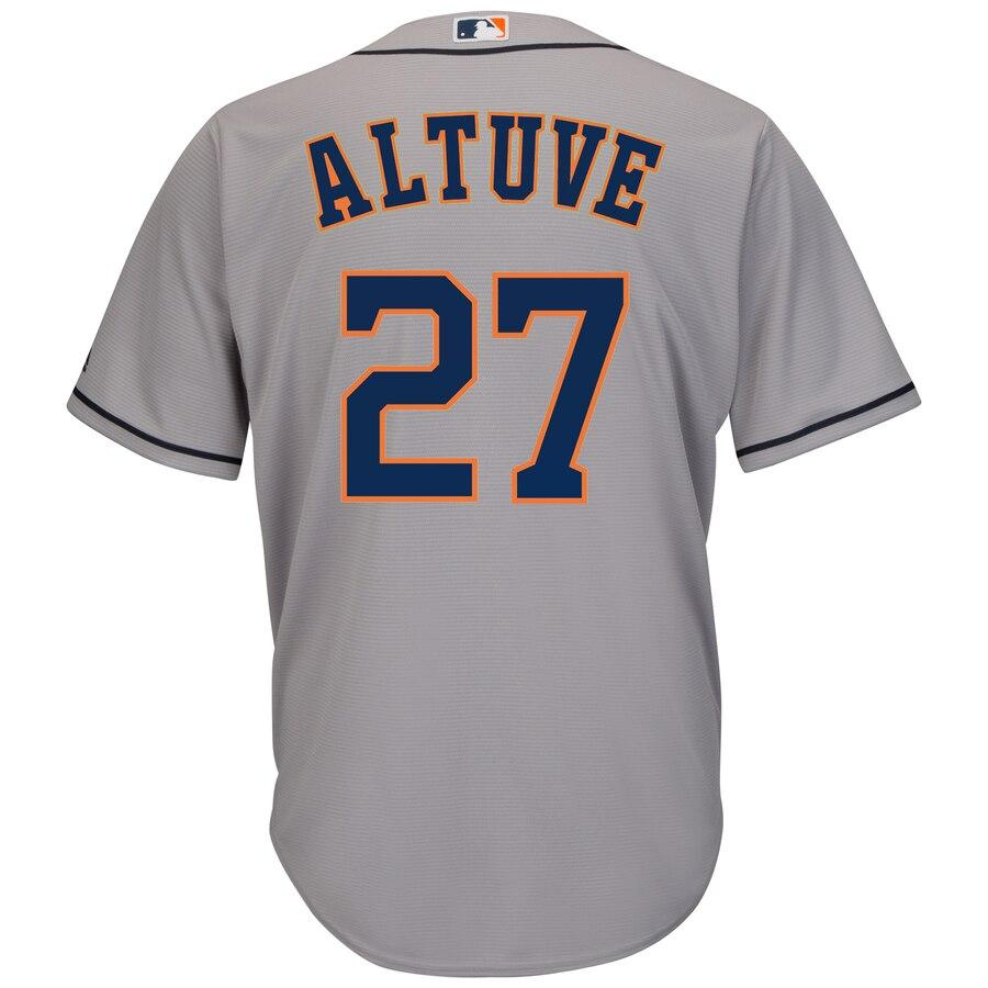 Jose Altuve 27 Houston Astros Official Cool Base Player Jersey