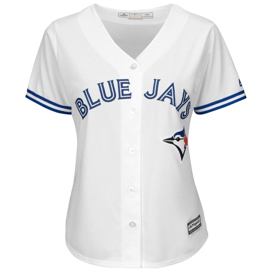 Vladimir Guerrero Jr. Toronto Blue Jays Women's Plus Size Cool Base Player Jersey – White