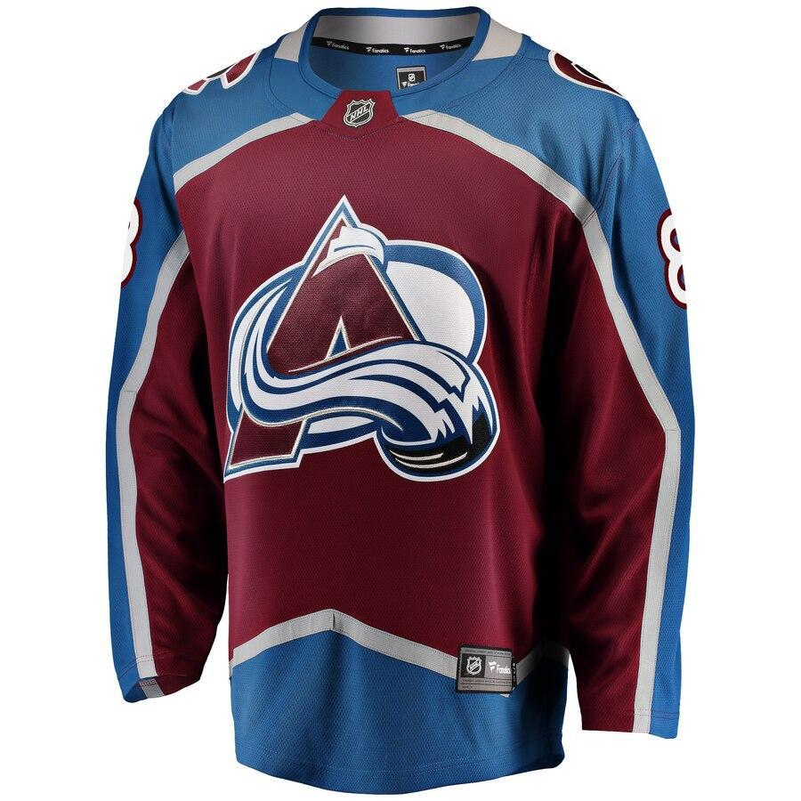 Cale Makar Colorado Avalanche Branded Home Breakaway Player Jersey – Maroon