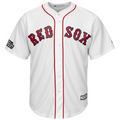 Andrew Benintendi 16 Boston Red Sox White  London Series Cool Base Player Jersey