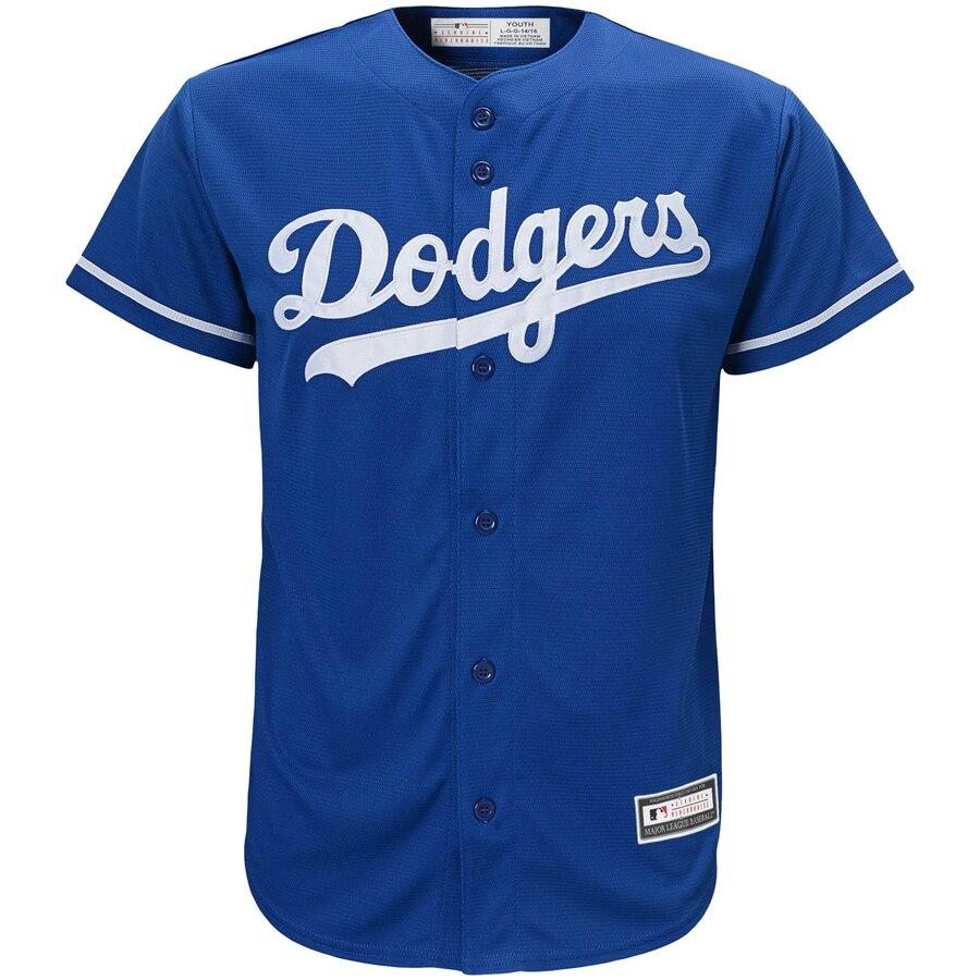 Justin Turner Los Angeles Dodgers Youth Royal Alternate Official Cool Base Player Jersey