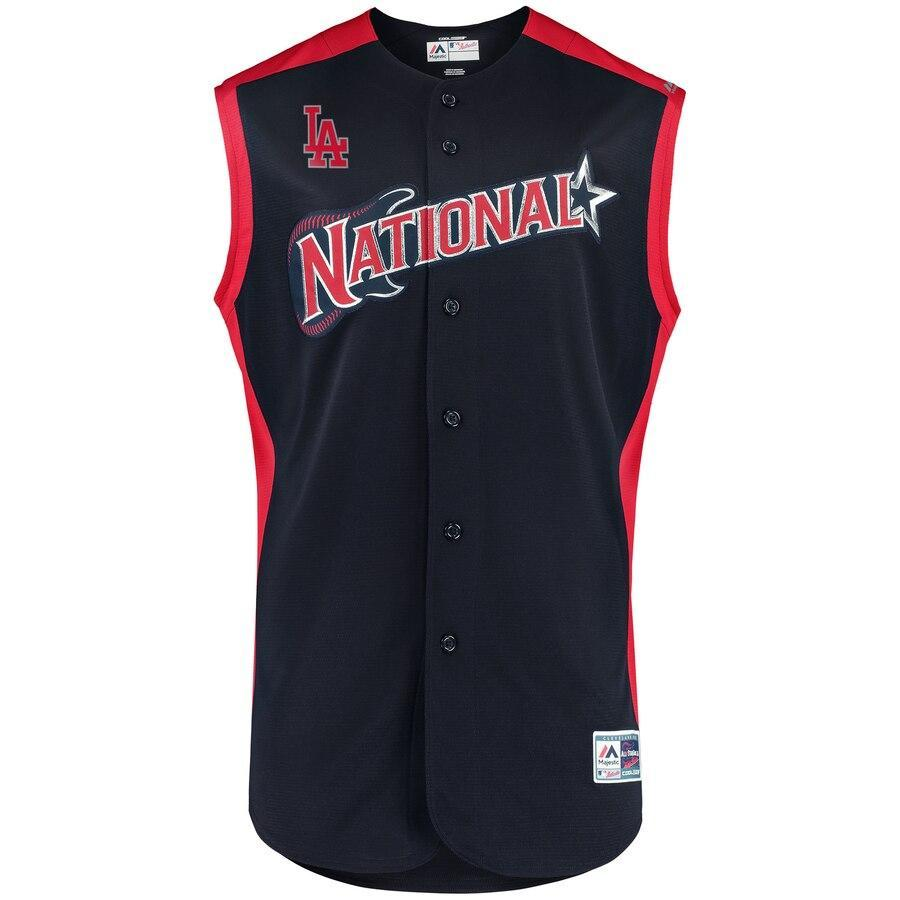 Bellinger National League Navy 2019 MLB All-Star Game Workout Player Jersey