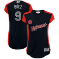 Javier Báez 9 National League Women's Navy 2019 MLB All-Star Game Workout Player Jersey