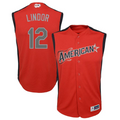 Francisco Lindor 12 American League Youth Red  MLB All-Star Game Player Jersey