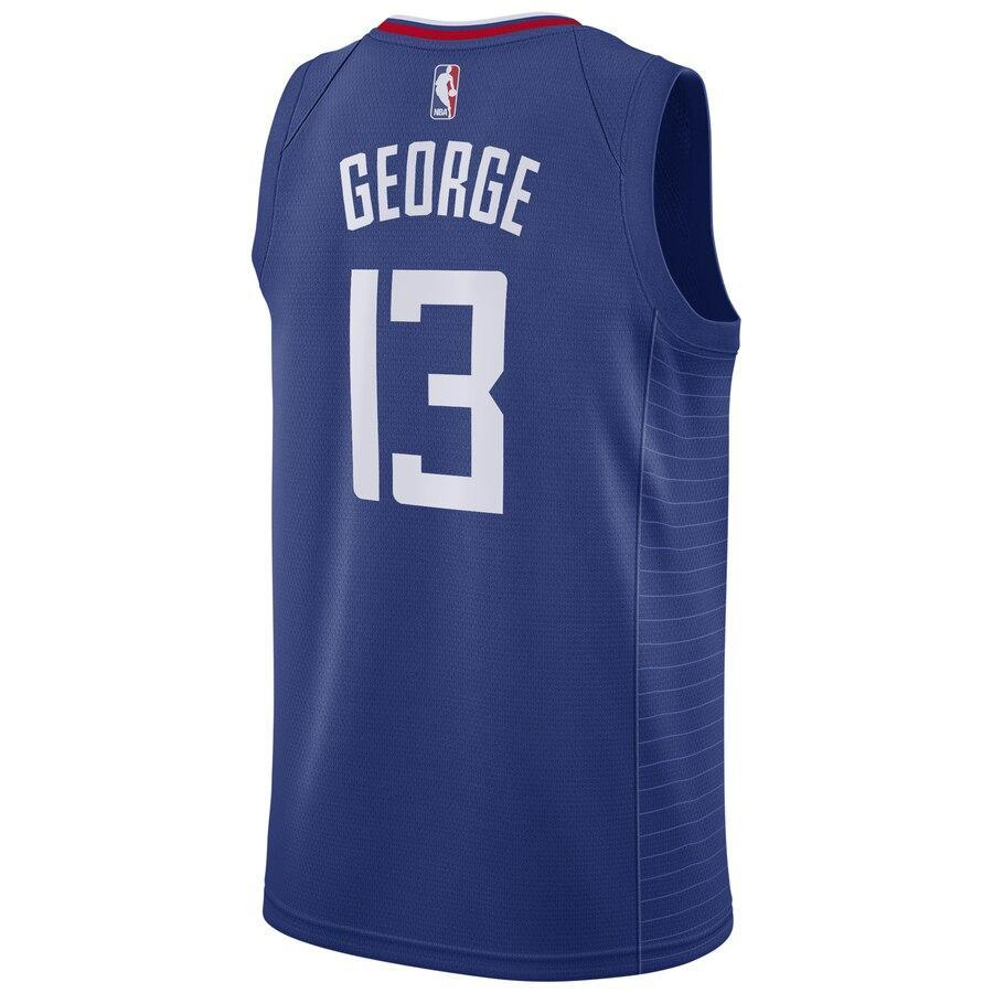 Paul George LA Clippers Blue 2019/20 Swingman Jersey – Icon Edition