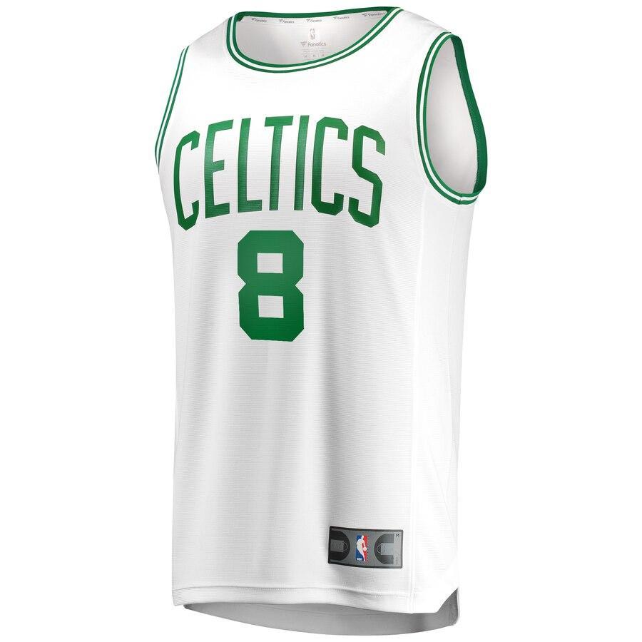 Kemba Walker Boston Celtics White Fast Break Replica Player Jersey – Association Edition