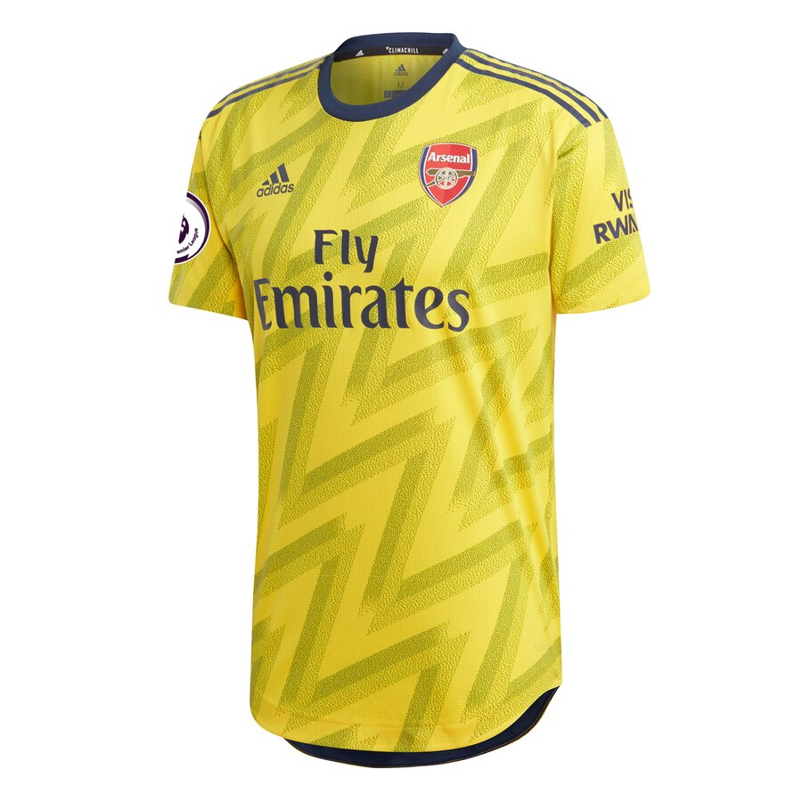 Lacazette 2019/20 Away Authentic Player Jersey – Yellow