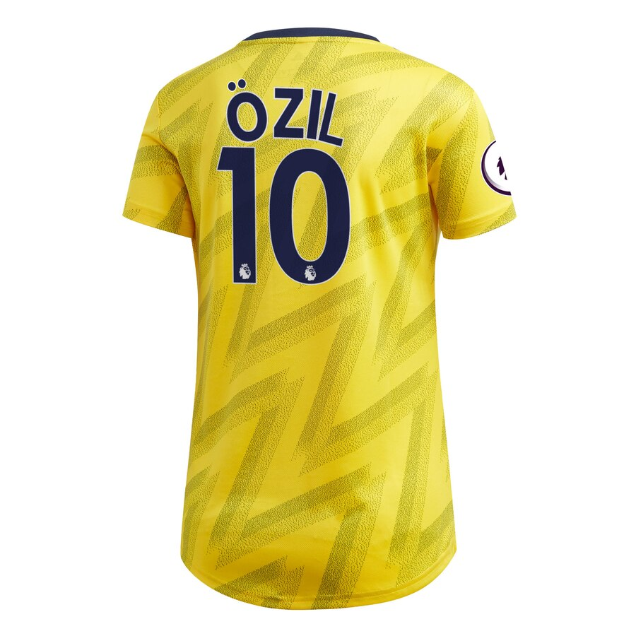 Özil Women's Classic Away Athletic Sports Shirt – Yellow