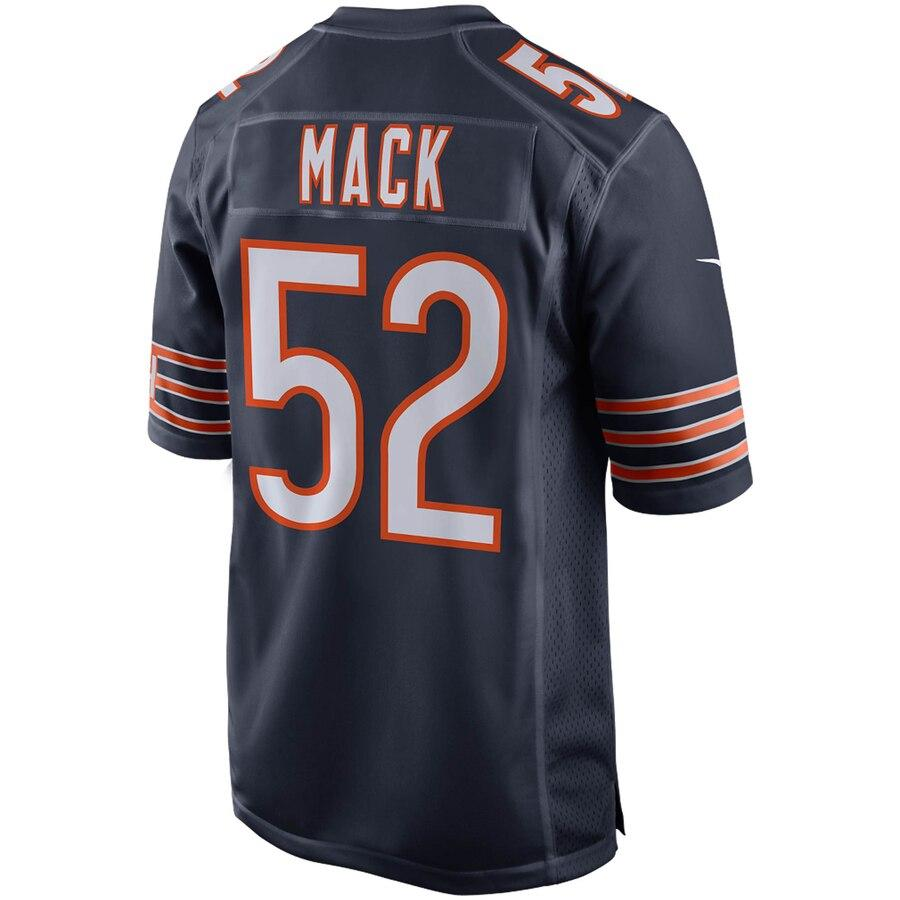Men's Chicago Bears Mitchell Trubisky White  100th Season Alternate Classic Limited Jersey